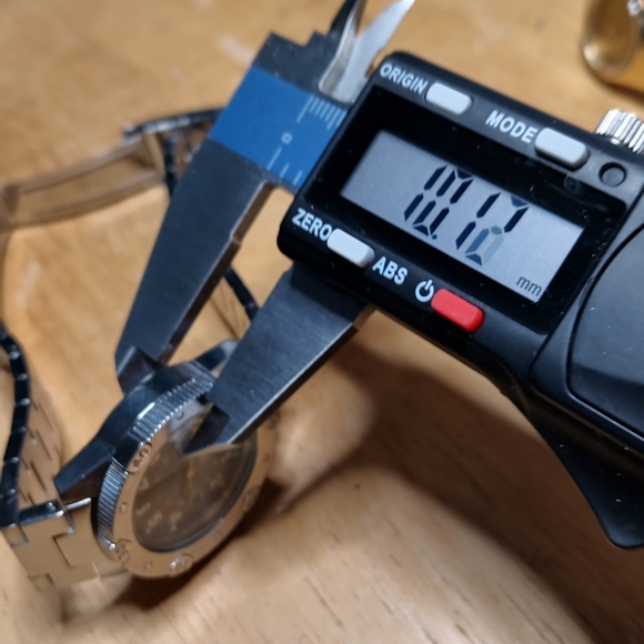 Vintage Swiss Victorinox Lancer 200 Home Plate Bezel Stainless Steel 33mm case - Picture 8 of 12